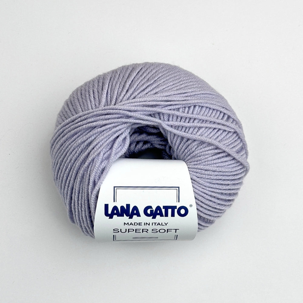 Supersoft Extrafine Merino 100% - Silver Gray - 12504