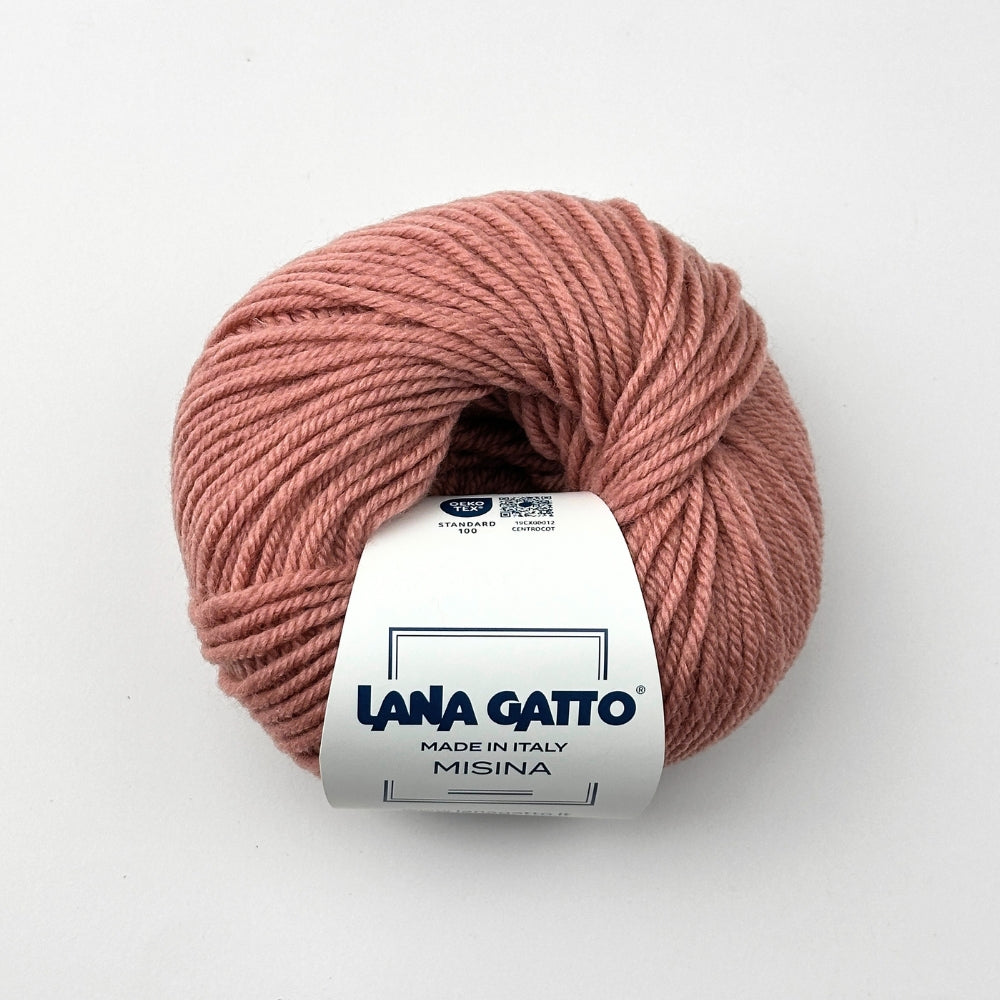 Misina - 100% Wool - Dark Rose - 14393