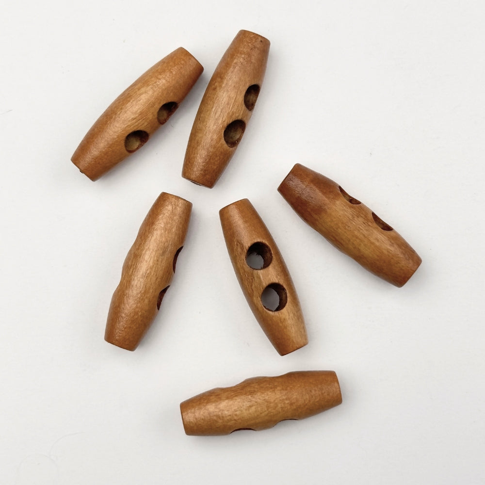 Duffelcoat Button - Light Wood - 30 mm