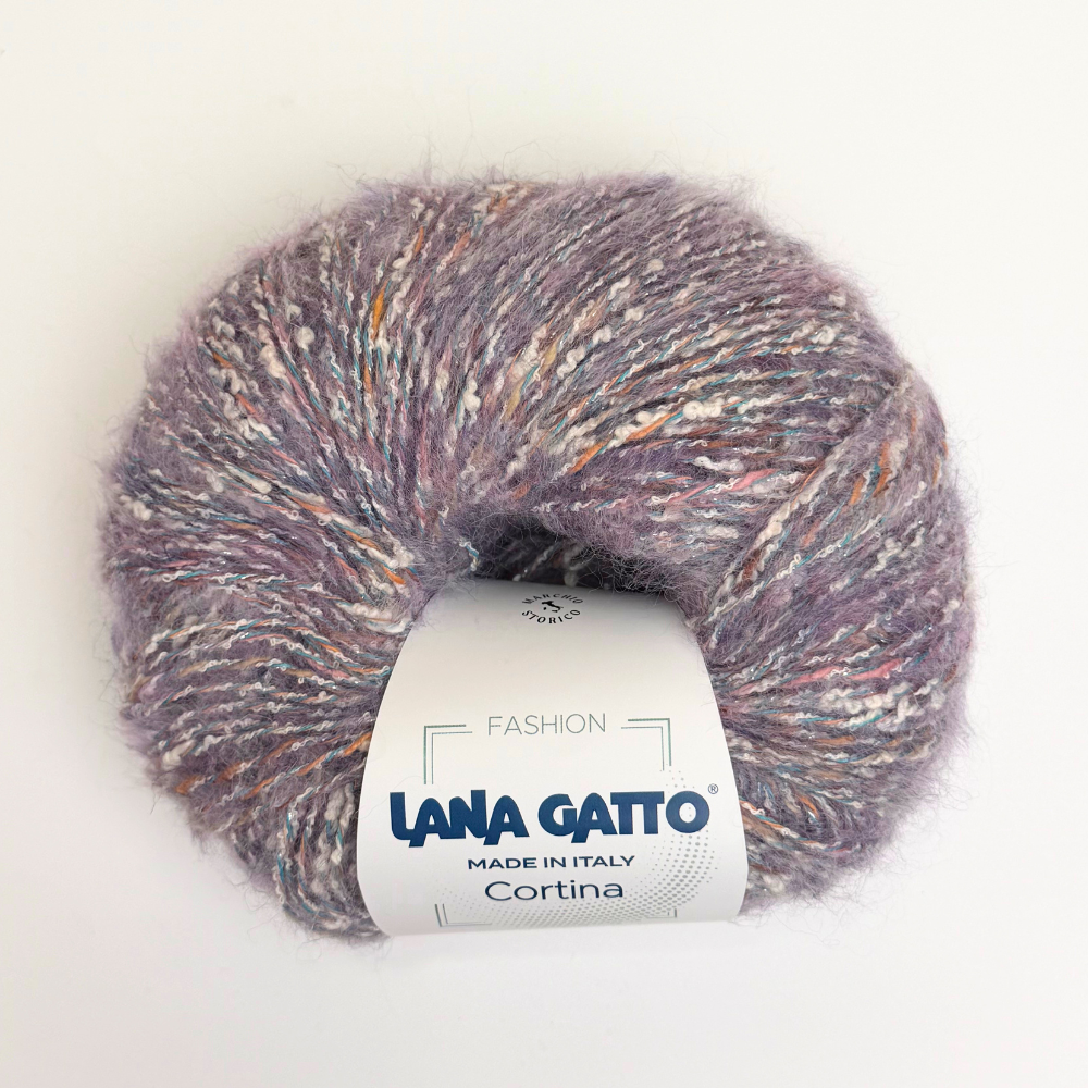 Cortina (Bomuld/Alpaca) - Heather Sky 31376