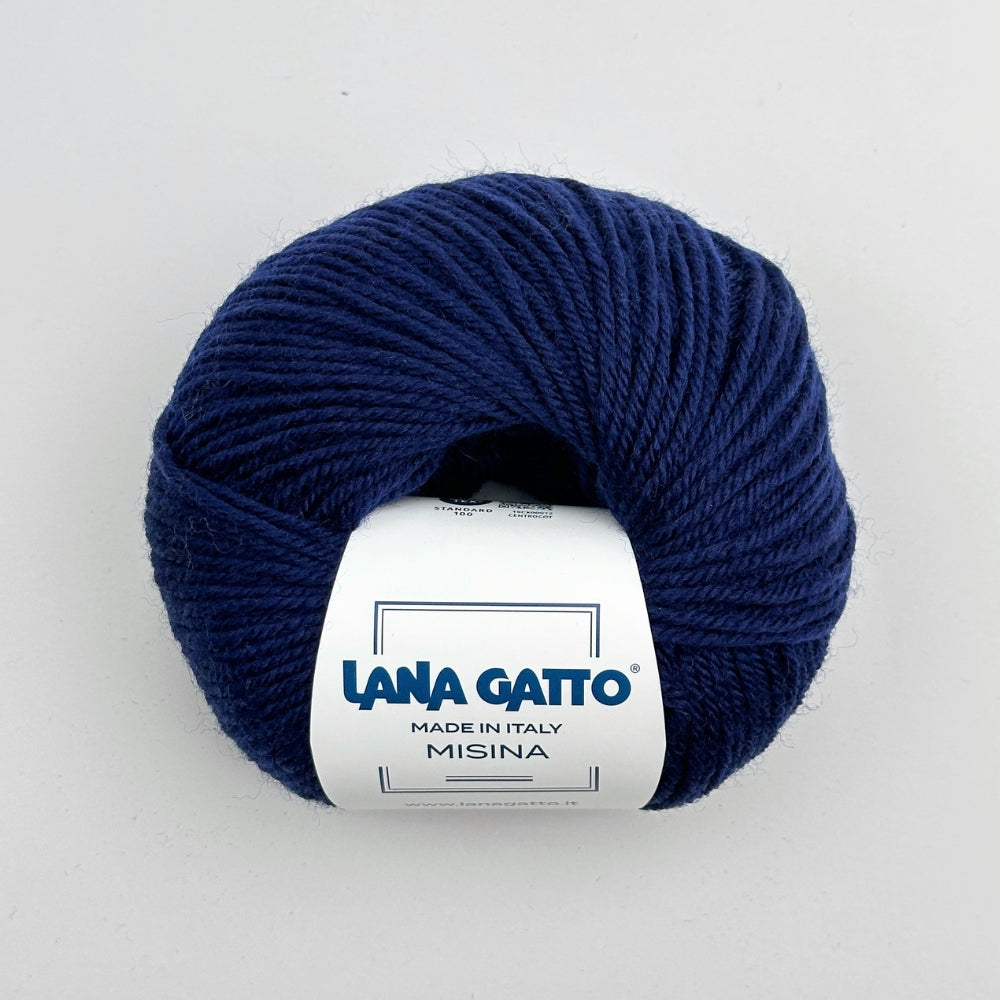 Misina - 100% Wool - Navy - 675