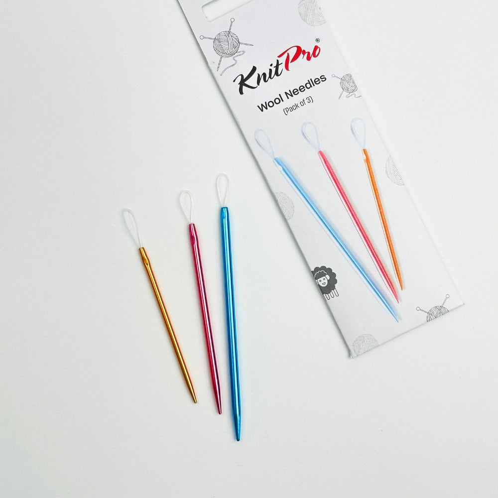 KnitPro - Wool needles - 3 pcs.