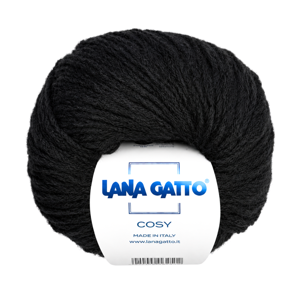 Cosy (Merino) - Very Black - 10008