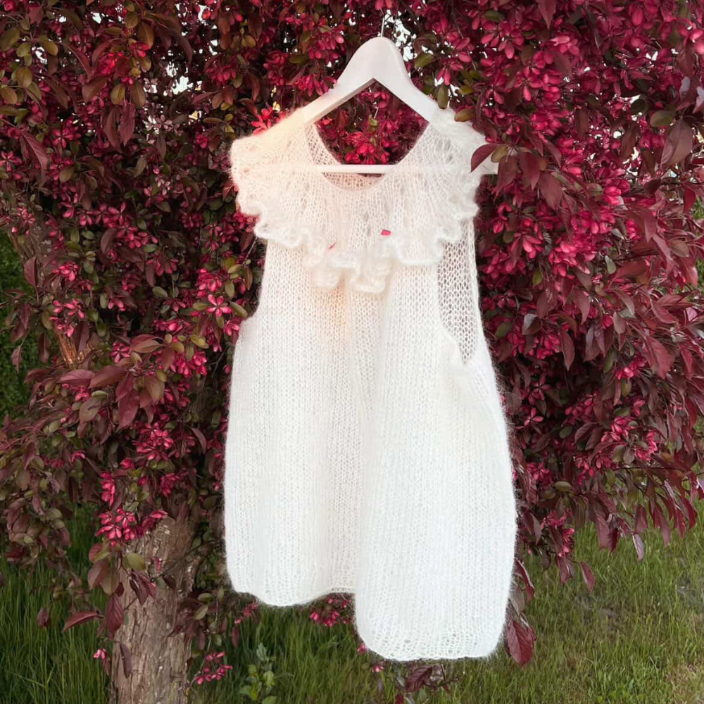 Strikkekit - Evig Top af Kaldo Unika (Silk Mohair)