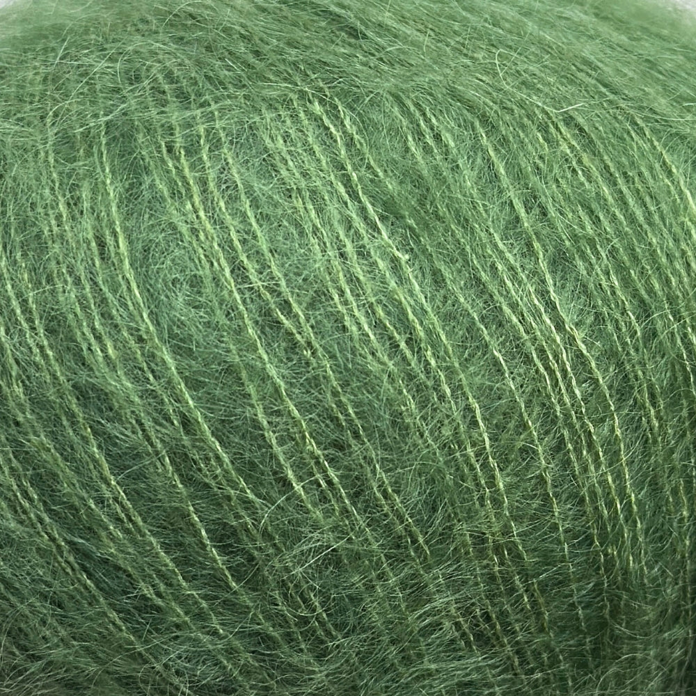 Silk Mohair - Grass Green - 9379