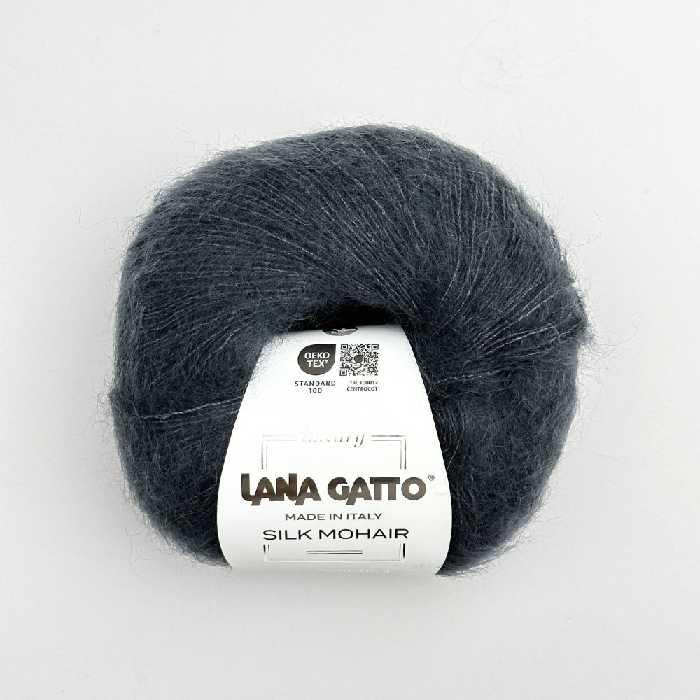 Silk Mohair - Slate Gray - A8537
