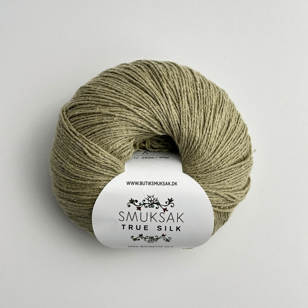 True Silk - 100% Silk - Khaki - SM04
