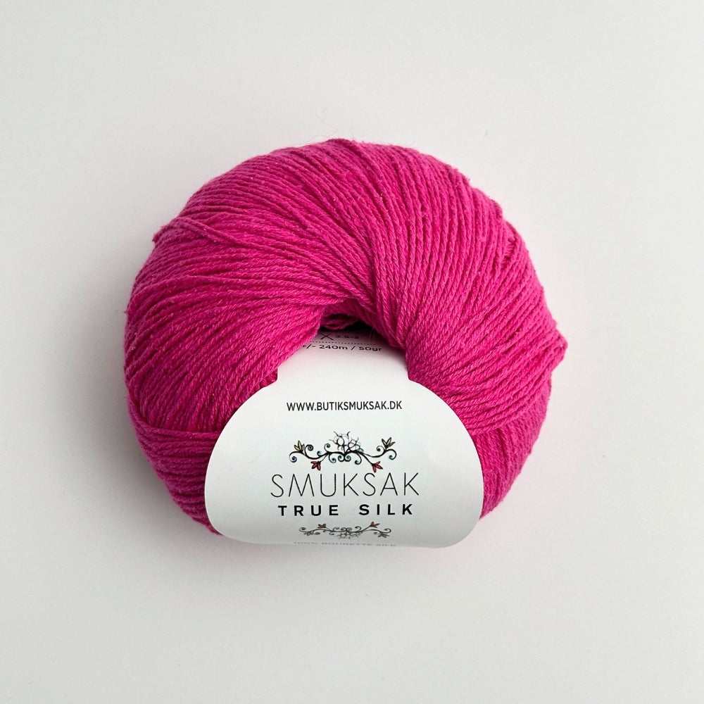 True Silk - 100% Silk - Fuchsia - SM20