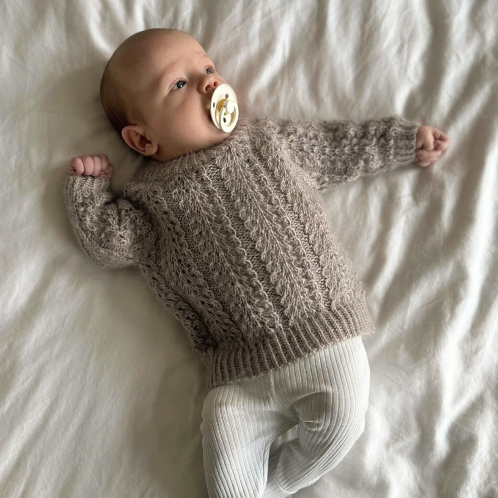 Knitting kit - Johanne Sweater by Mette Sandgaard Kühl (Aria)