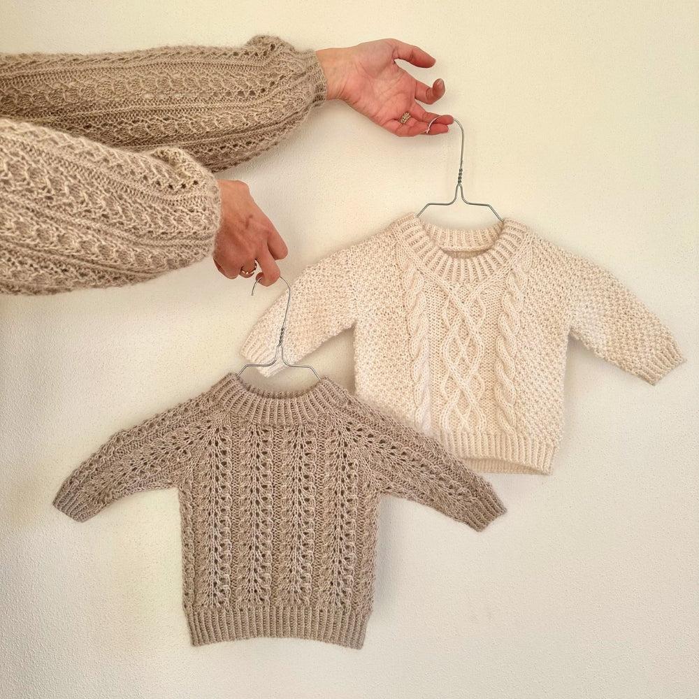 Knitting kit - Johanne Sweater by Mette Sandgaard Kühl (Aria)