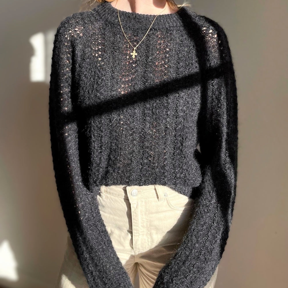 Knitting kit - Johanne Sweater by Mette Sandgaard Kühl (Aria)