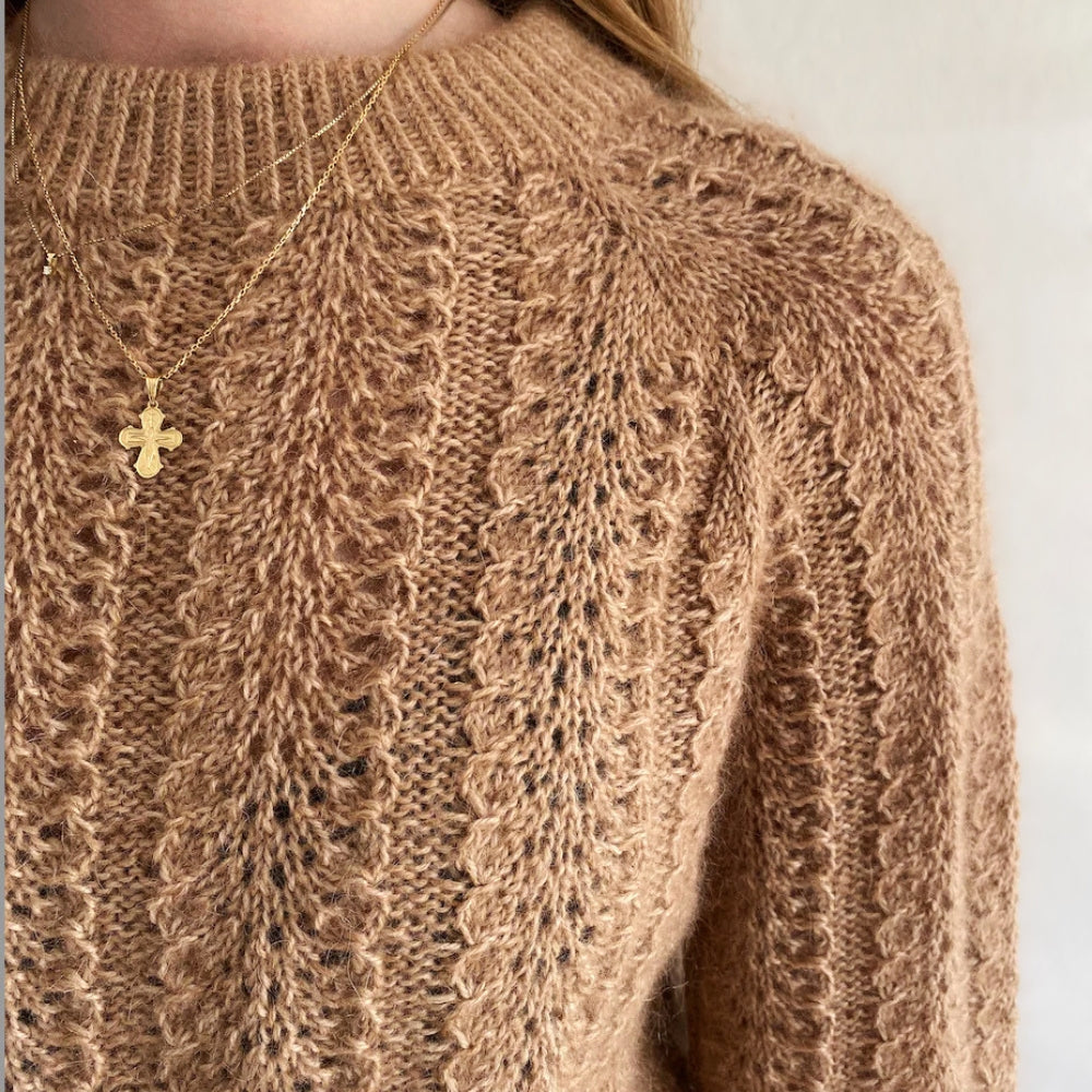 Knitting kit - Johanne Sweater by Mette Sandgaard Kühl (Aria)