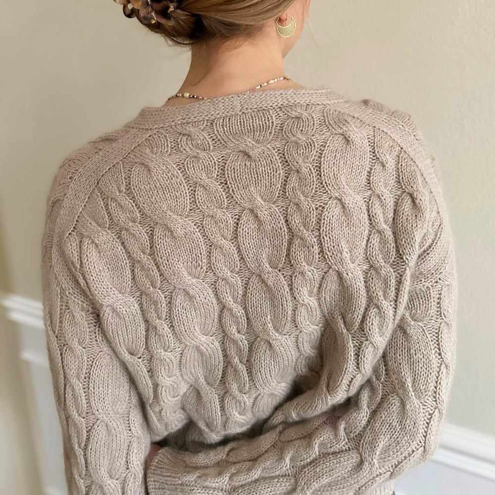 Knitting kit - Johanne Sweater by Mette Sandgaard Kühl (Aria)