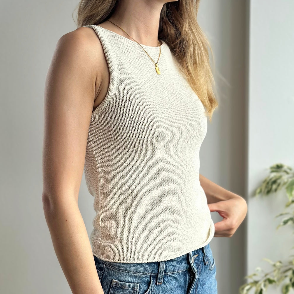 Garnkit - Bea Top af PetiteKnit (True Silk)
