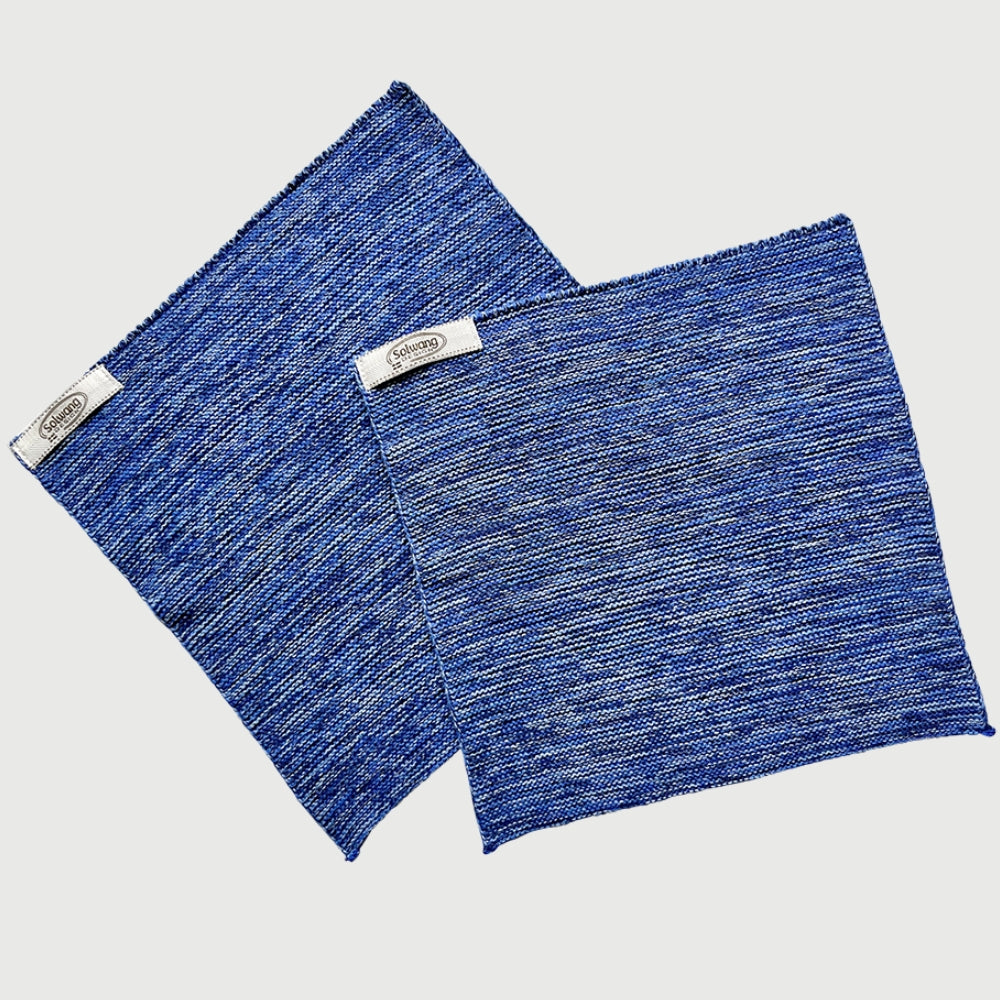 Dish cloths made of leftover yarn - 100% cotton (2 pcs.)