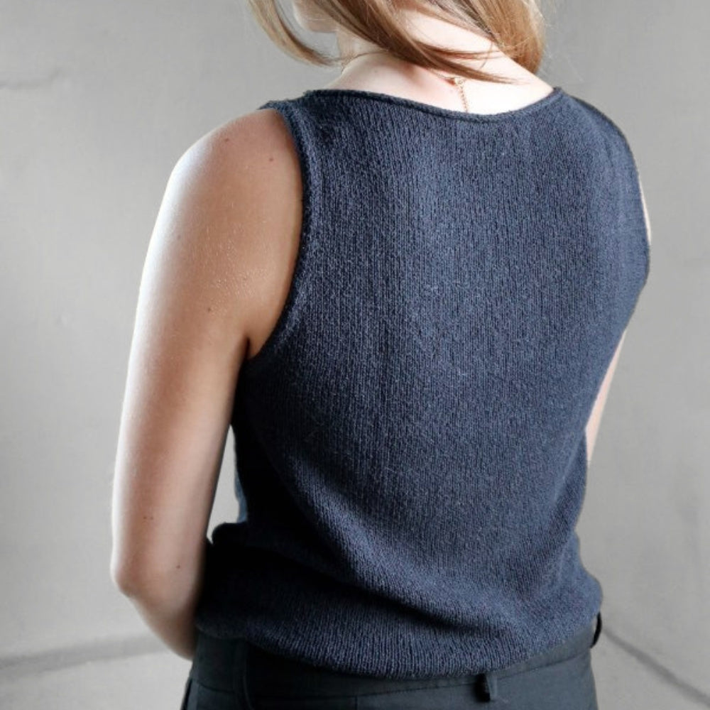 Black Night Top - Knitamore