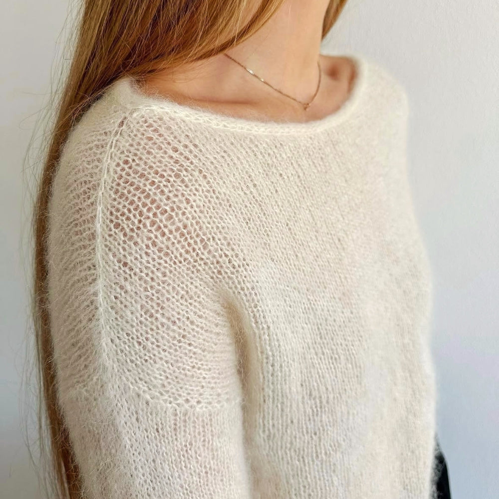 Knitting kit - Johanne Sweater by Mette Sandgaard Kühl (Aria)