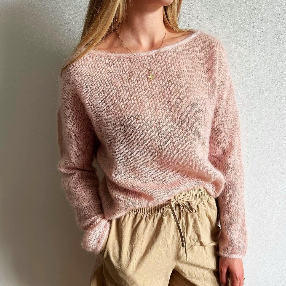 Knitting kit - Johanne Sweater by Mette Sandgaard Kühl (Aria)