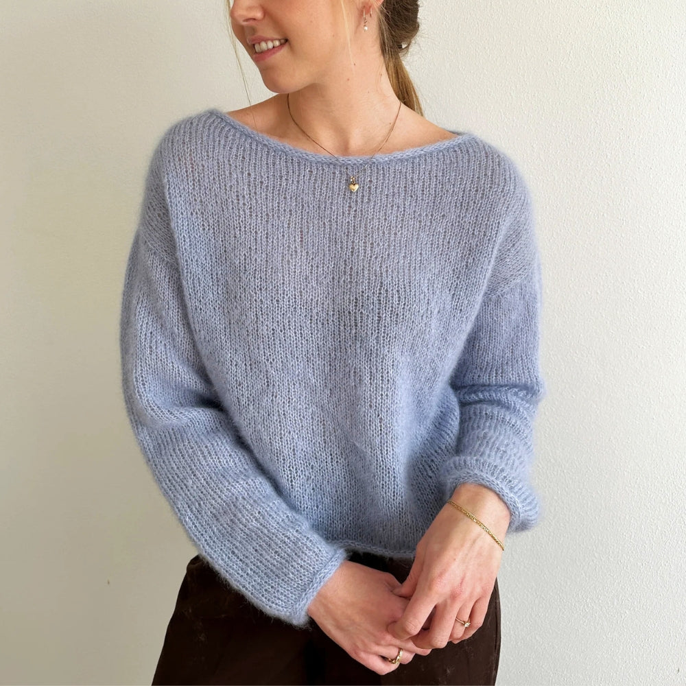 Knitting kit - Johanne Sweater by Mette Sandgaard Kühl (Aria)