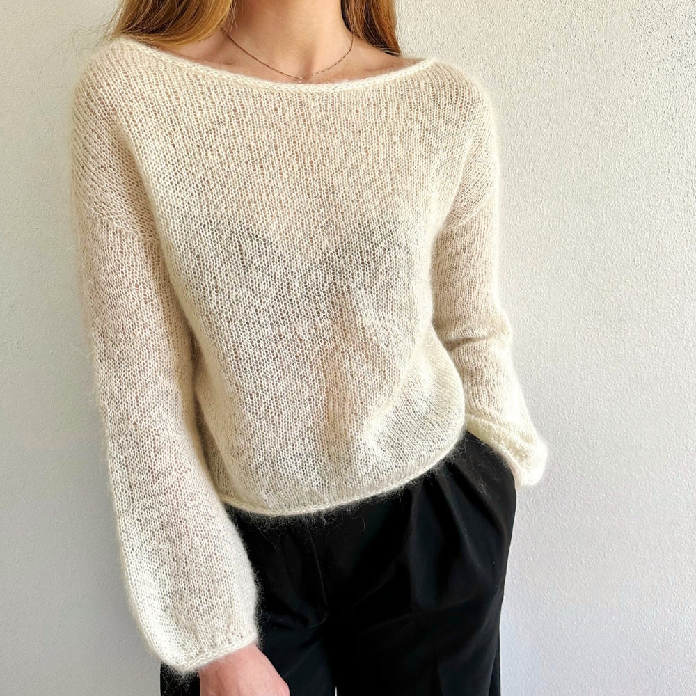 Knitting kit - Johanne Sweater by Mette Sandgaard Kühl (Aria)