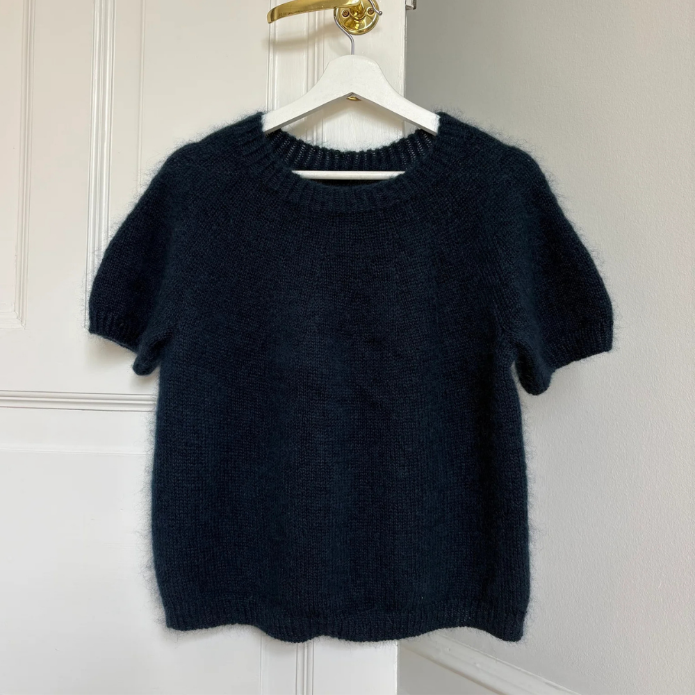 Garnkit - Cadiz Tee af Lenes Knitwear (Baby Alpaca + Silk Mohair)