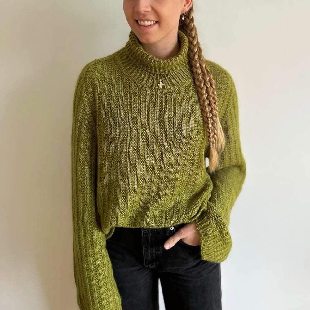 Knitting kit - Johanne Sweater by Mette Sandgaard Kühl (Aria)