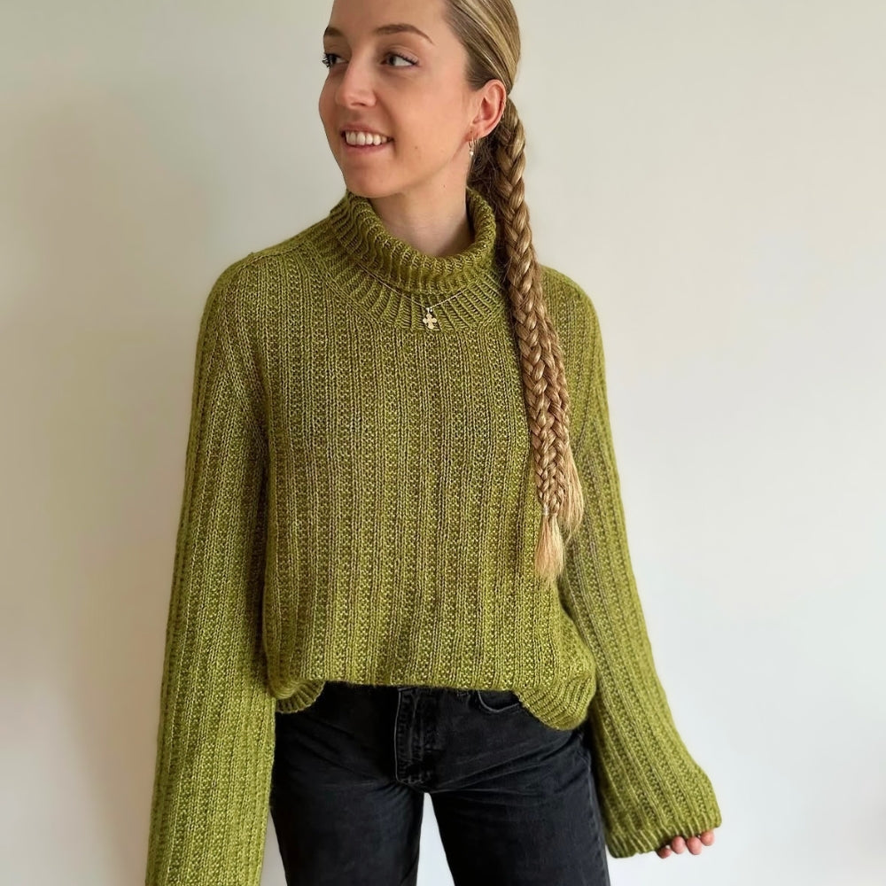 Knitting kit - Johanne Sweater by Mette Sandgaard Kühl (Aria)