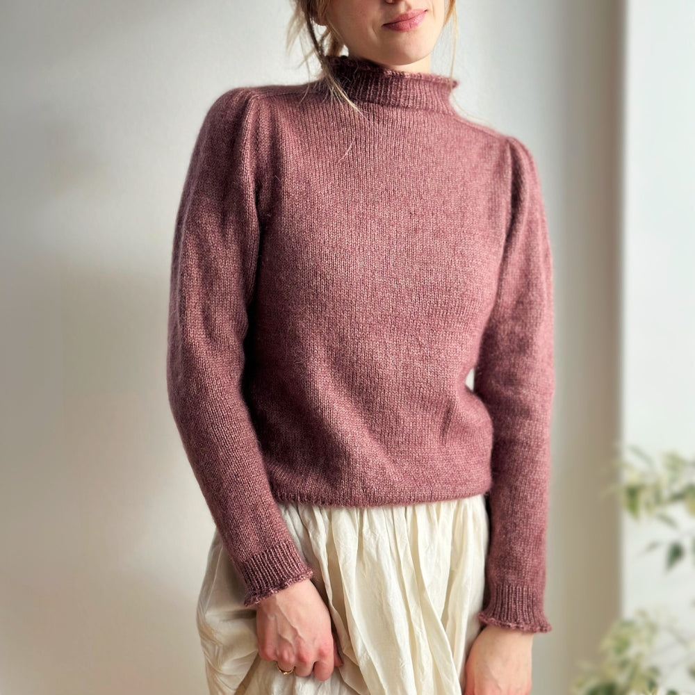Knitting kit - Dorthea Blouse by Mette Sandgaard Kühl (VIP + Silk Mohair)