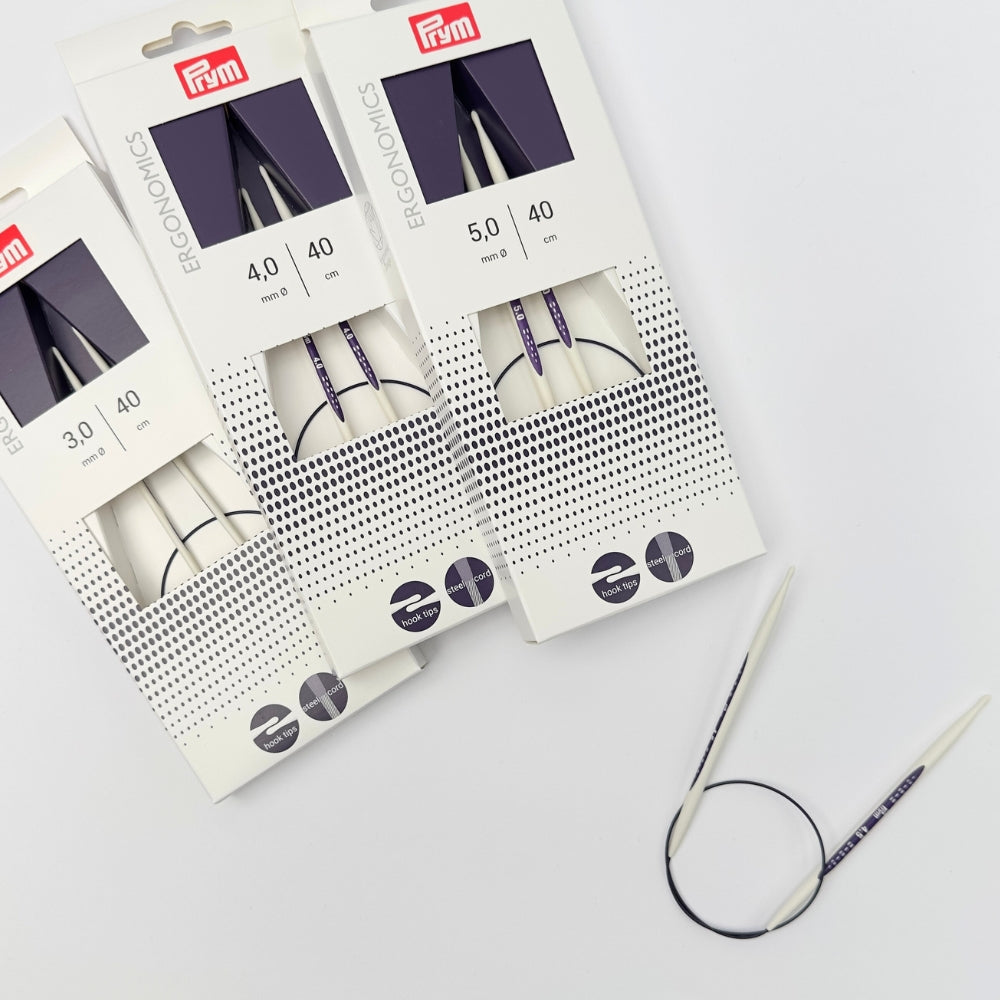 PRYM Ergonomics - Ergonomic Round Sticks - 40 cm