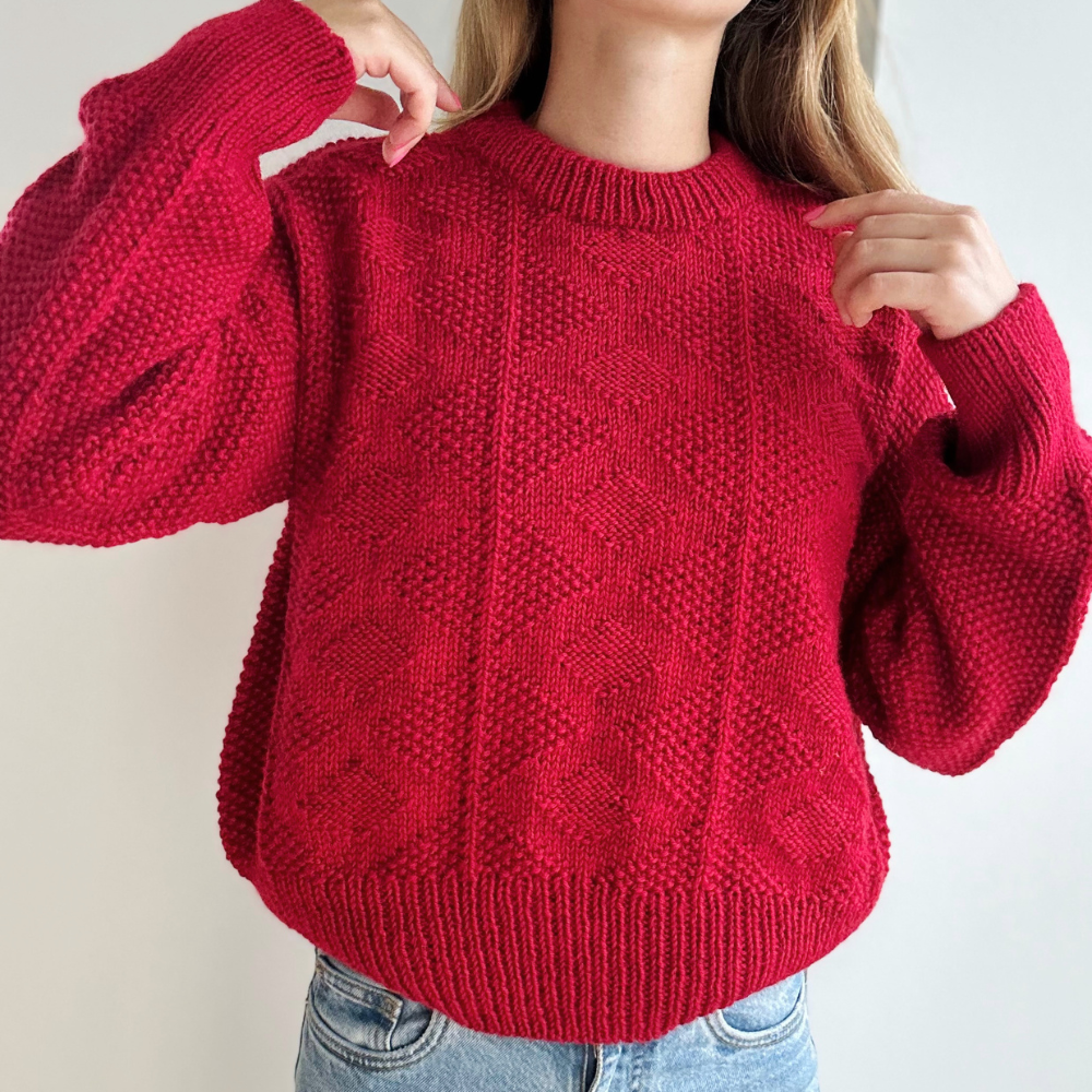 Knitting kit (without pattern) - Dotty Lotte - Karoline Barfod