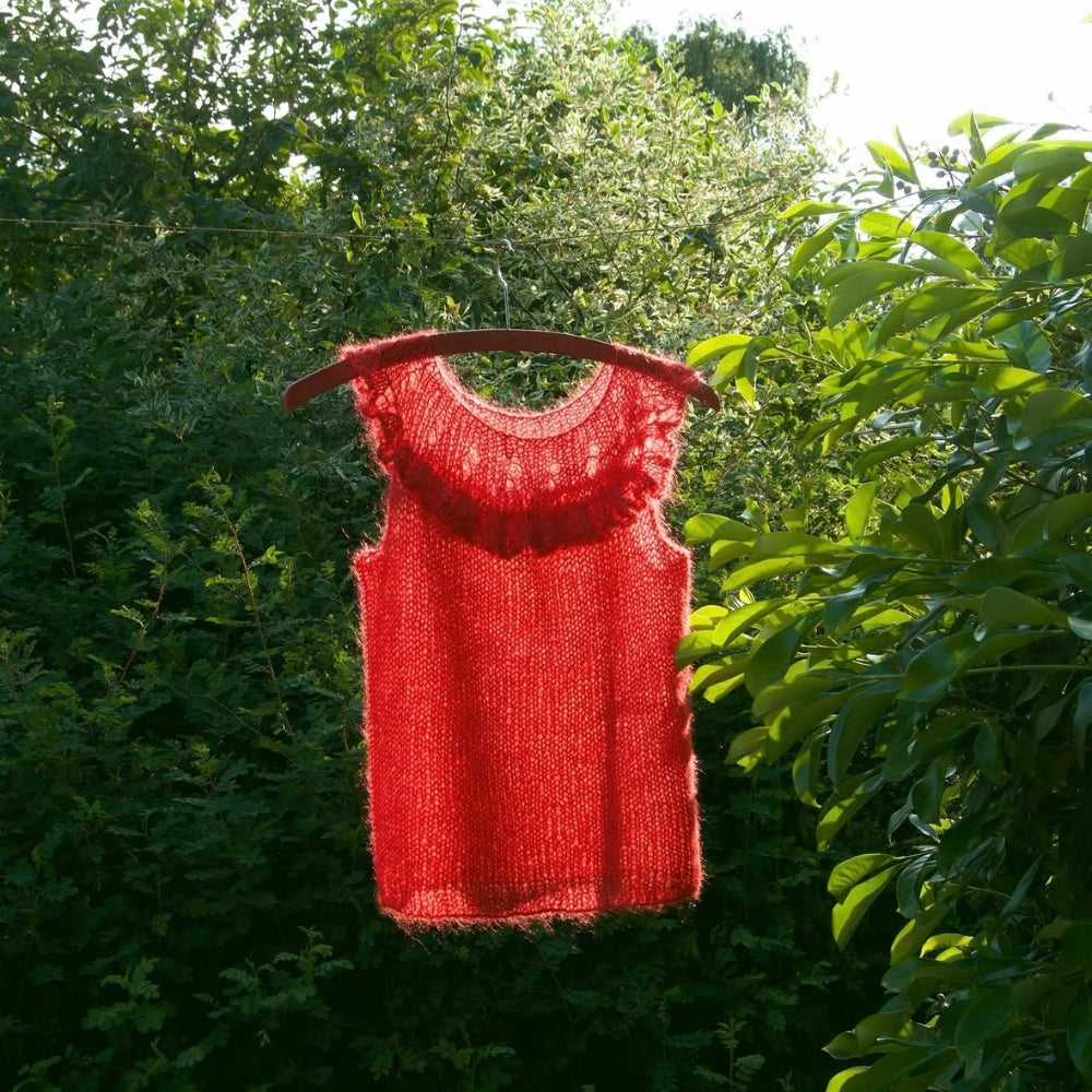 Strikkekit - Evig Top af Kaldo Unika (Silk Mohair)