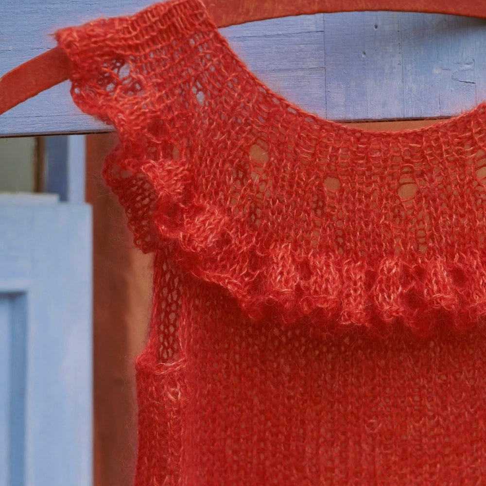 Strikkekit - Evig Top af Kaldo Unika (Silk Mohair)