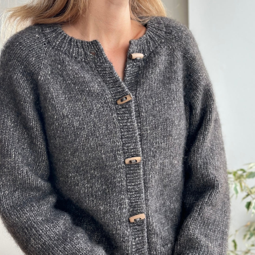 Garnkit - Foundation Cardigan af Le Knit (Naturalpaca)