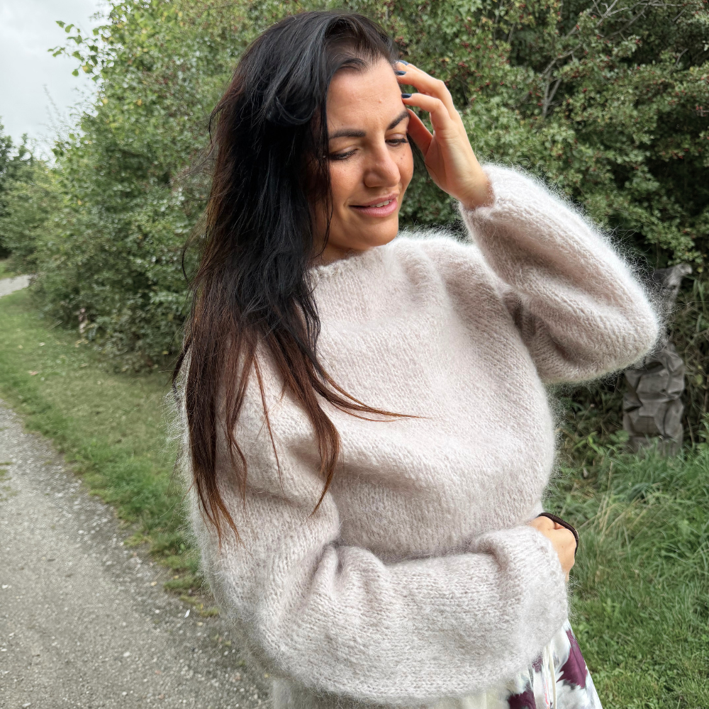 Strikkekit - Bex Sweater - Mette Sandgaard Kühl (Wool Mohair)