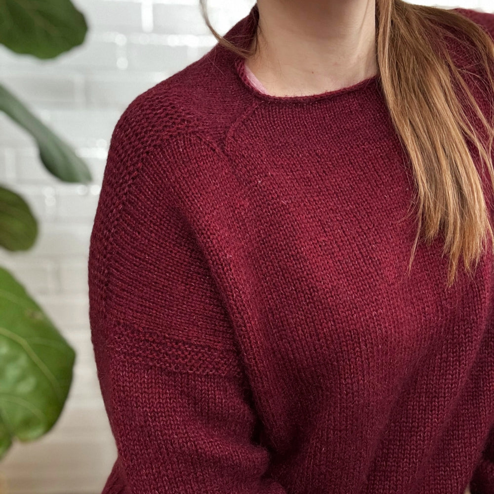 Hove Sweater - Mette Sandgaard Kühl - Digital Opskrift