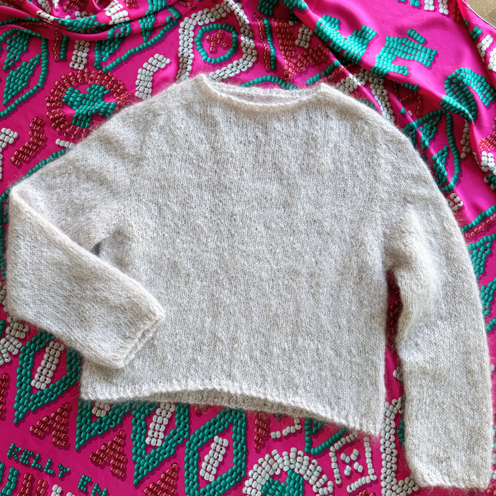 Strikkekit - Bex Sweater - Mette Sandgaard Kühl (Wool Mohair)