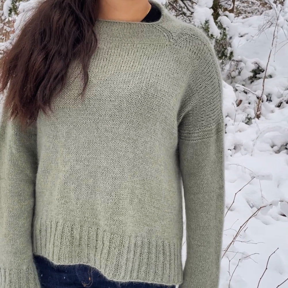 Hove Sweater - Mette Sandgaard Kühl - Digital Opskrift