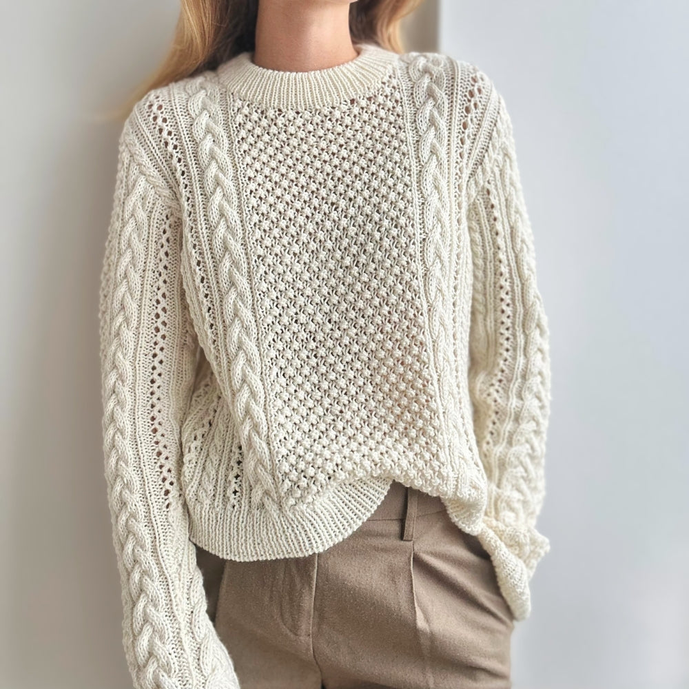 Garnkit - Isla Sweater af Le Knit (Supersoft Extrafine Merino)