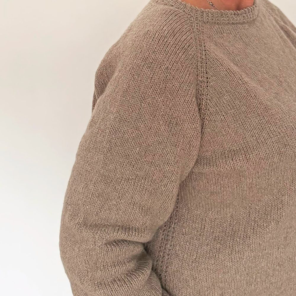 Strikkekit - Nette Bluse - Mette Sandgaard Kühl - (Eco Soft Cashmere)