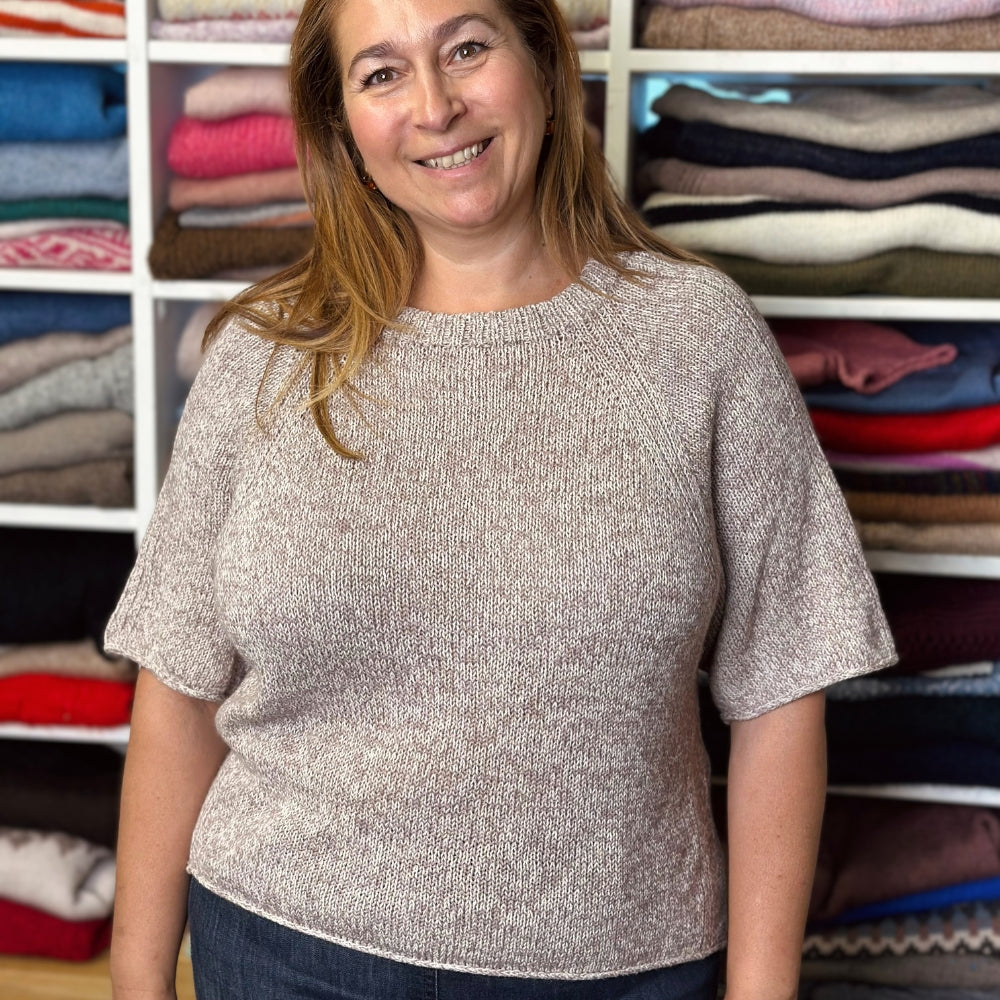 Garnkit - Lane_Loop_Tee af Other Loops (True Silk + Baby Alpaca)