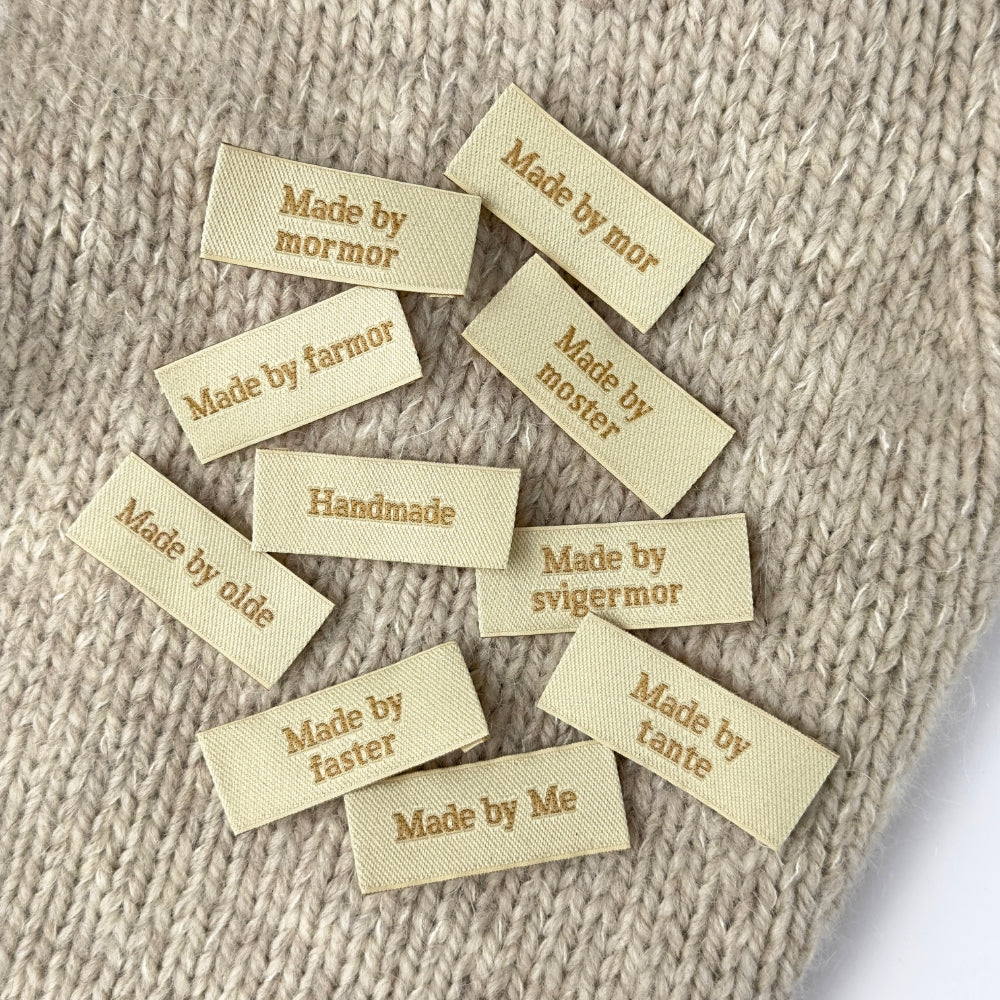 Label - Made by - 1 pc. (select variant)