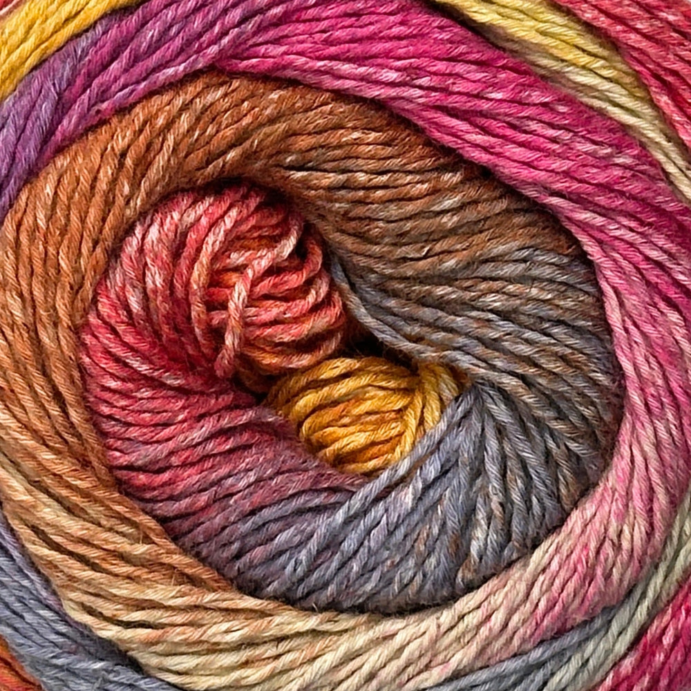 Mango - Cotton/Linen/Viscose - Sunset Ember - 31261