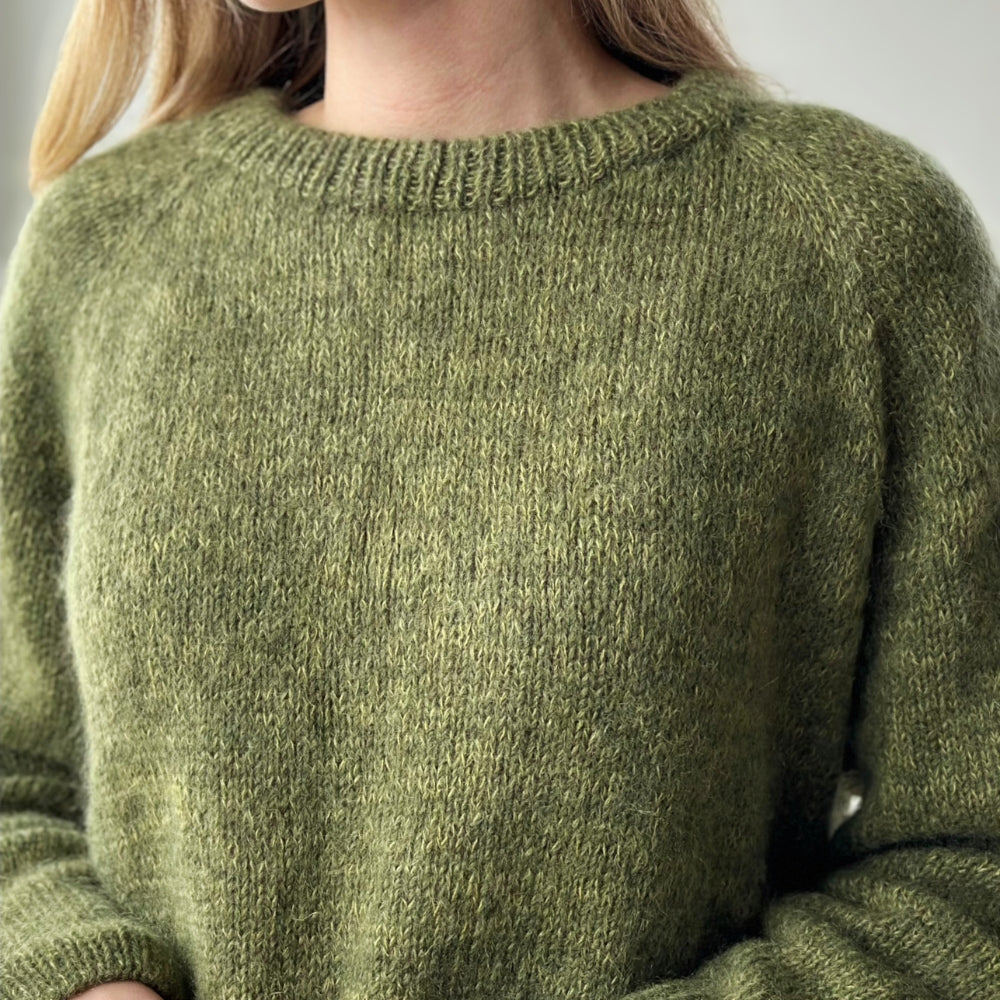 Garnkit - Monday Sweater af PetiteKnit (Shetland Wool + Silk Mohair)