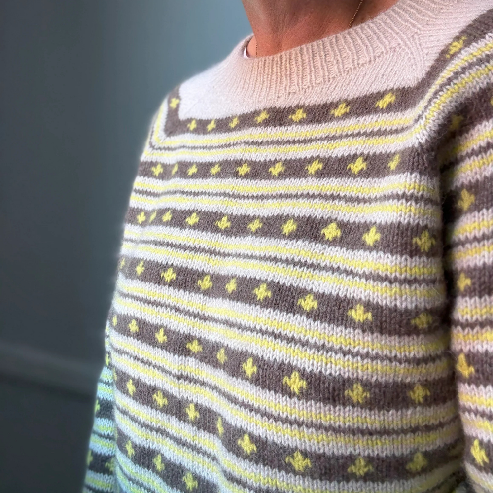 Garnkit - Nautic Sweater af Lenes Knitwear (Super Soft)