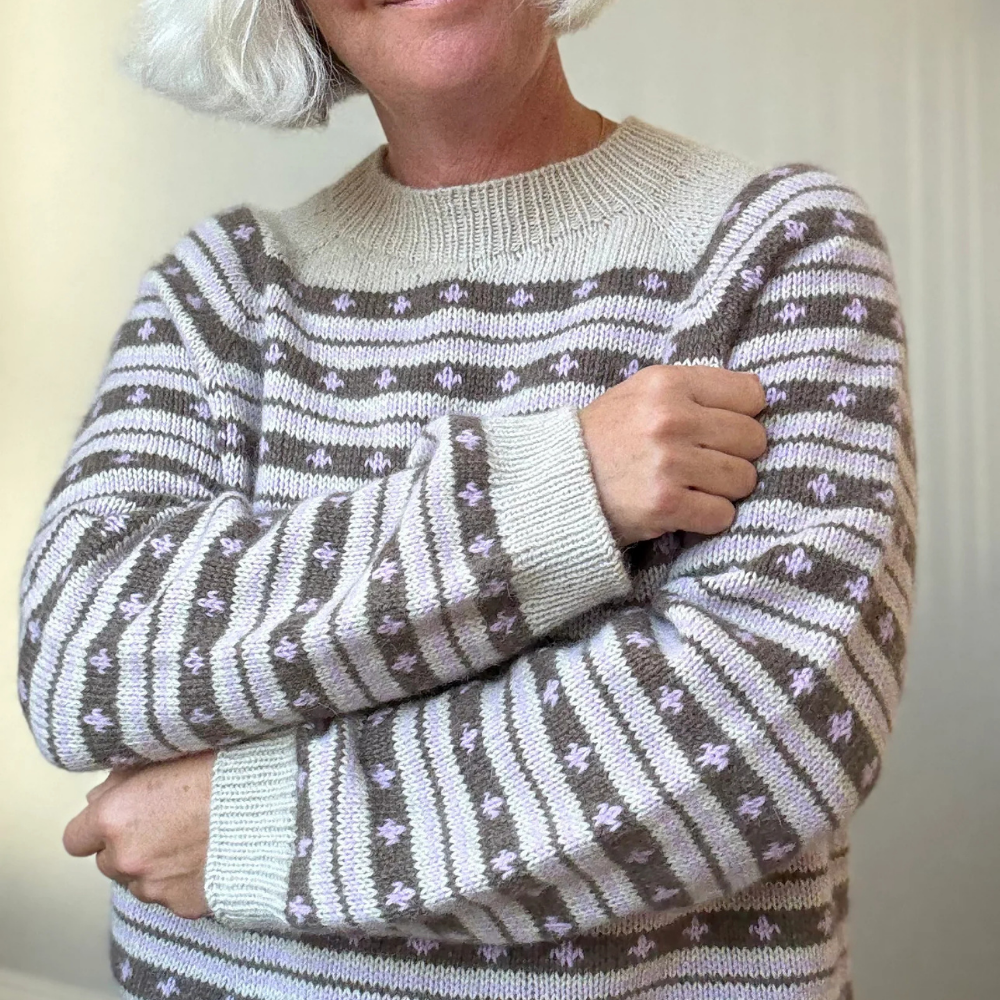 Garnkit - Nautic Sweater af Lenes Knitwear (Super Soft)