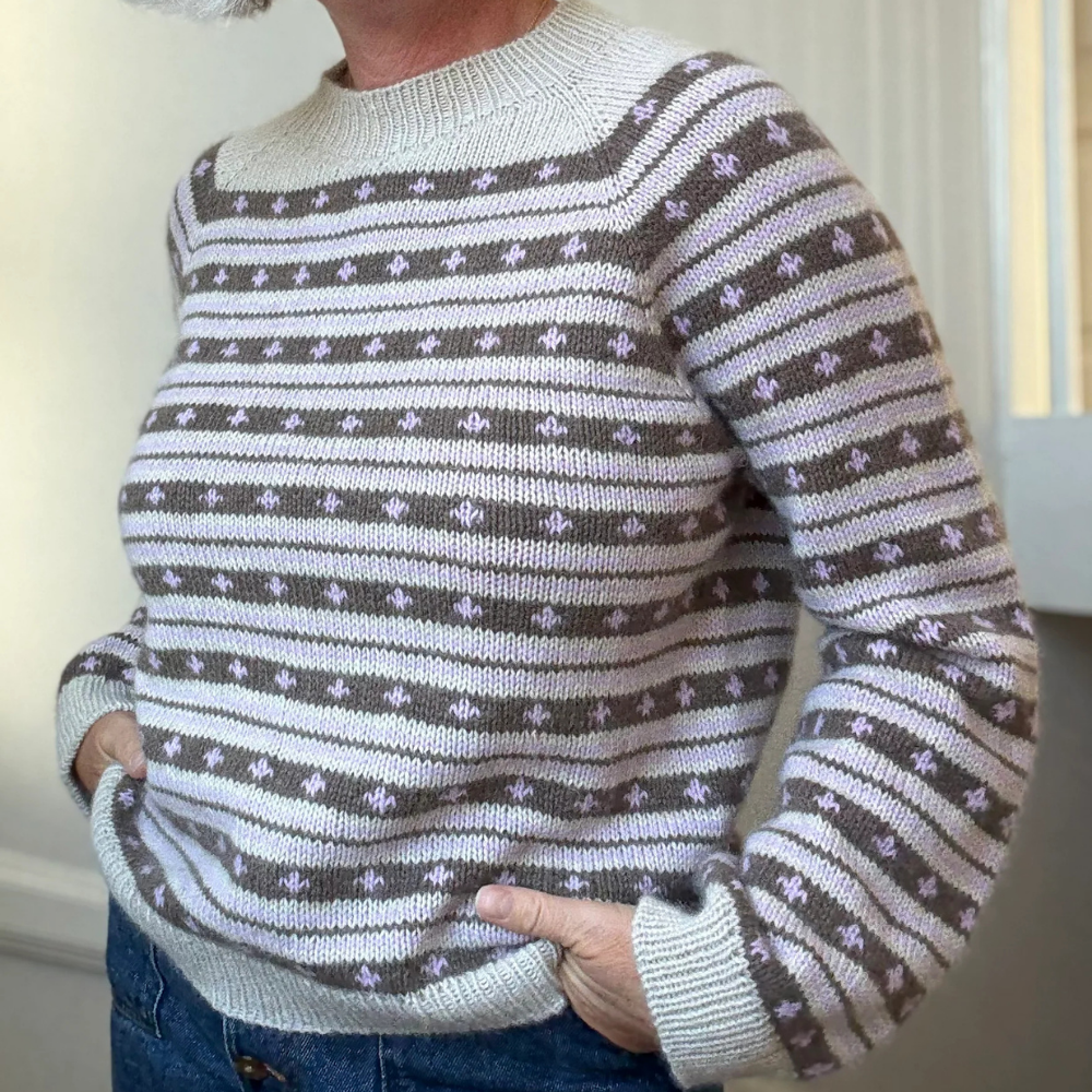 Garnkit - Nautic Sweater af Lenes Knitwear (Super Soft)
