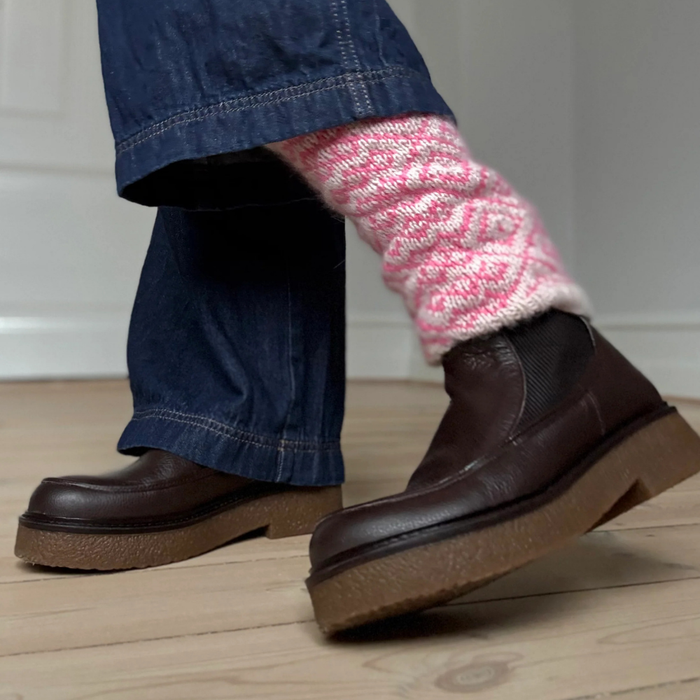 Garnkit - Northern Legwarmers af Lenes Knitwear (Super Soft)