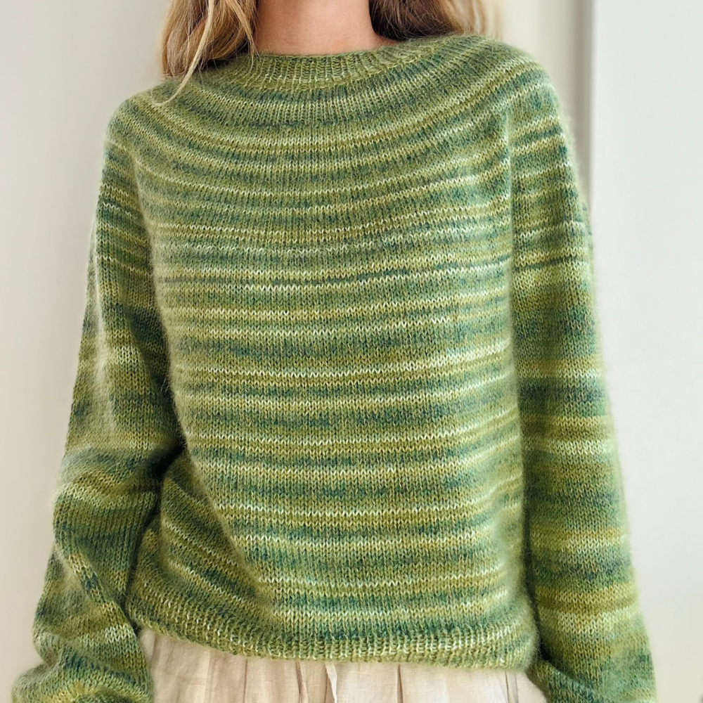 Garnkit - Novice Sweater Mohair Edition af PetiteKnit (VIP + Silk Mohair)
