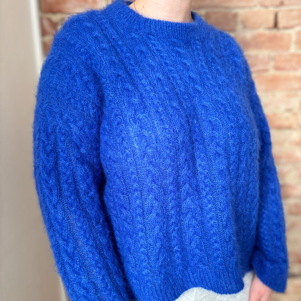 Knitting kit - Johanne Sweater by Mette Sandgaard Kühl (Aria)
