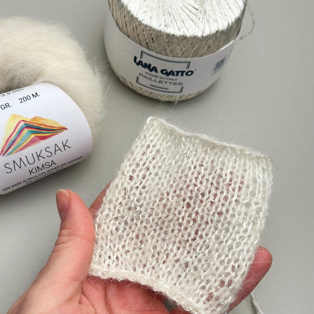 Paillettes - Ivory - 8599